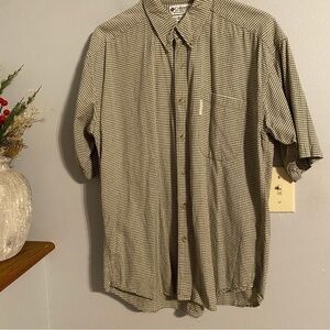 Men’s Columbia Short Sleeve Casual Button Down Shirt SzM